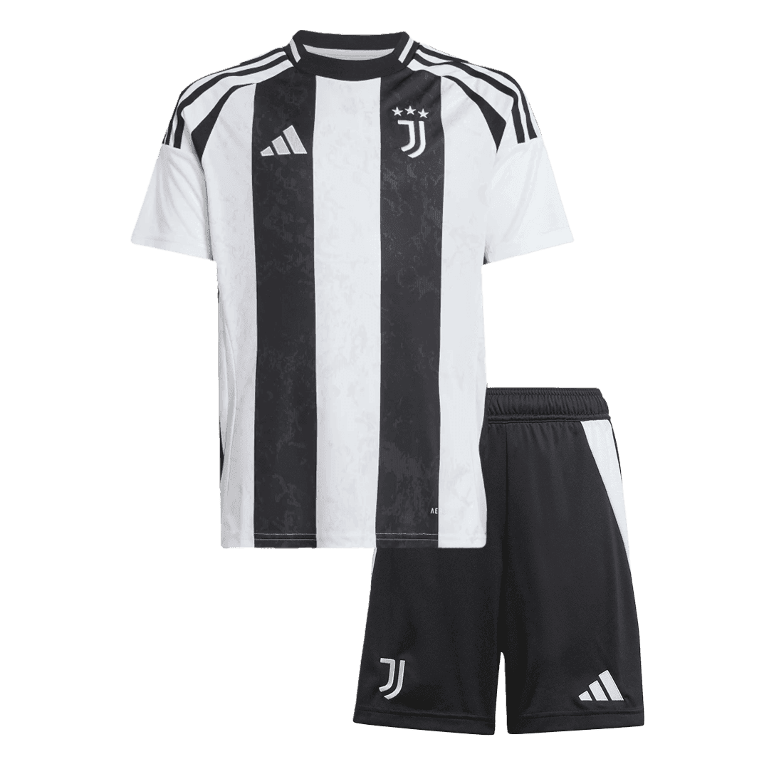 Kids Juventus Home Jersey Kit 2024/25 - Reps Jerseys