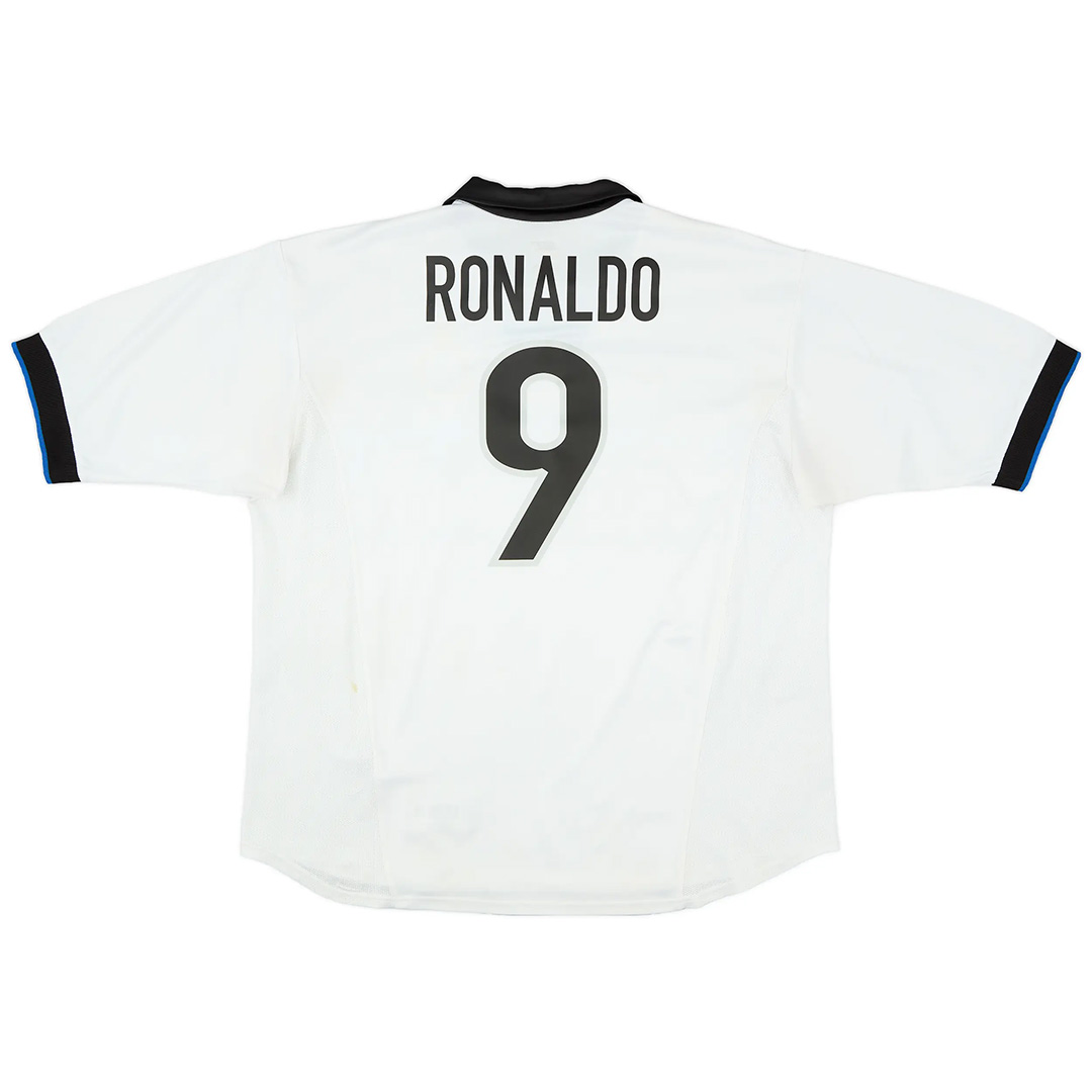 RONALDO #9 Retro Inter Milan Away Jersey 1998/99 - Reps Jerseys