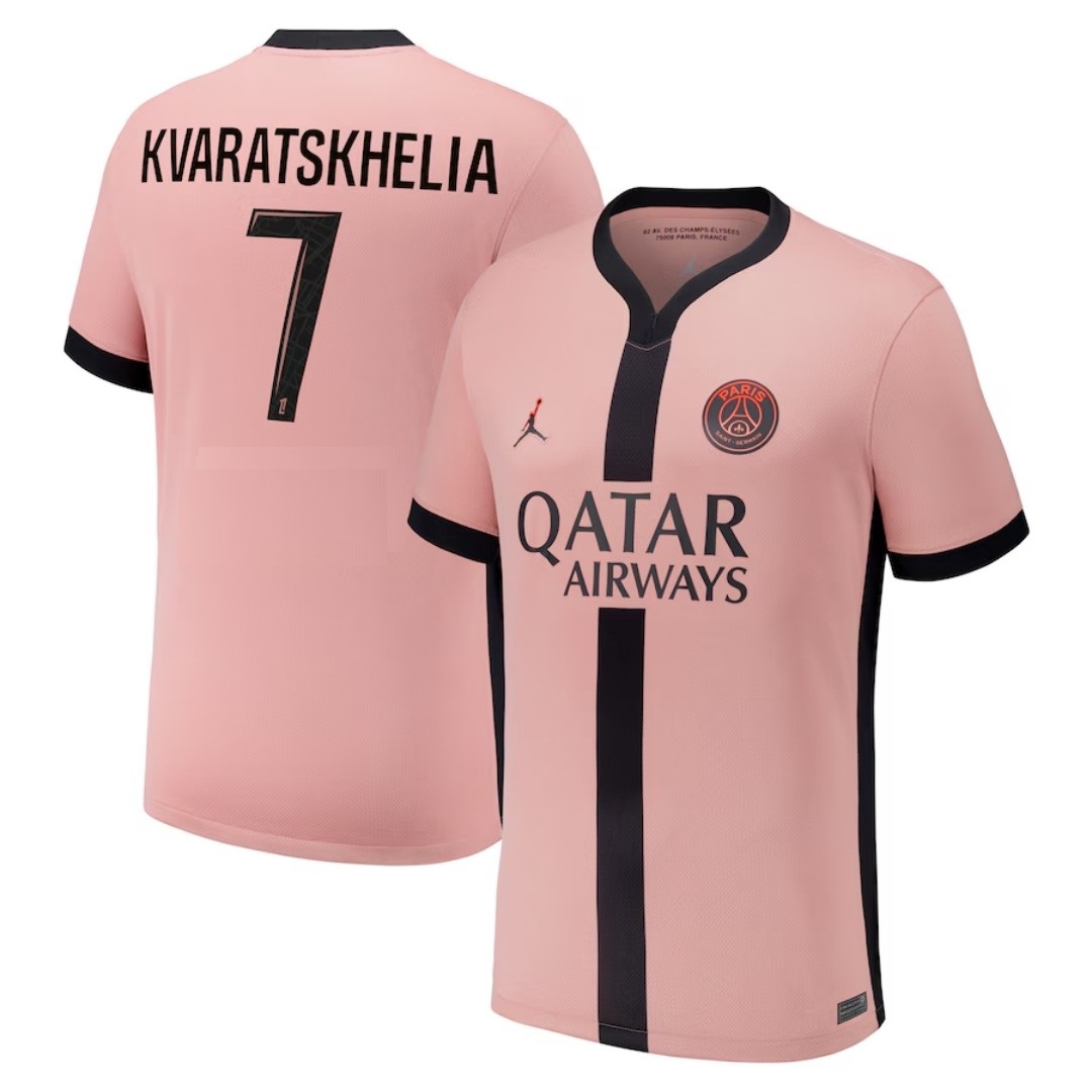 KVARATSKHELIA #7 PSG Third Jersey 2024/25 - Reps Jerseys