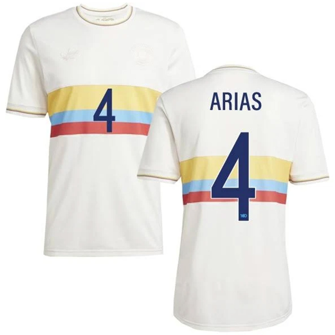 ARIAS #4 Colombia Centenary Collection Jersey 2024 - Reps Jerseys