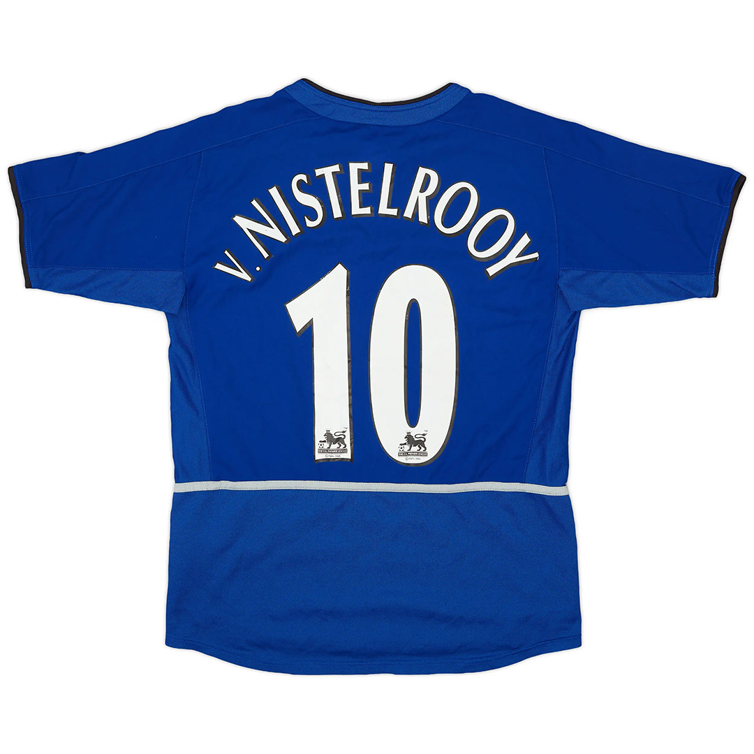 v.NISTELROOY #10 Retro Manchester United Third Jersey 2002/03 - Reps Jerseys