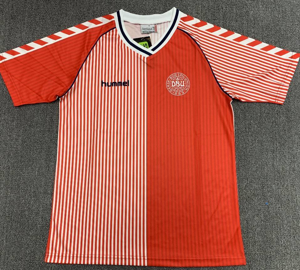 Classic Denmark Home Jersey 1986 - Reps Jerseys