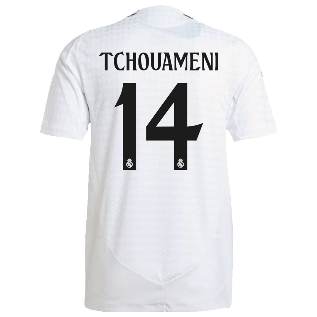 TCHOUAMENI #14 Real Madrid Home Match Jersey 2024/25 - Reps Jerseys