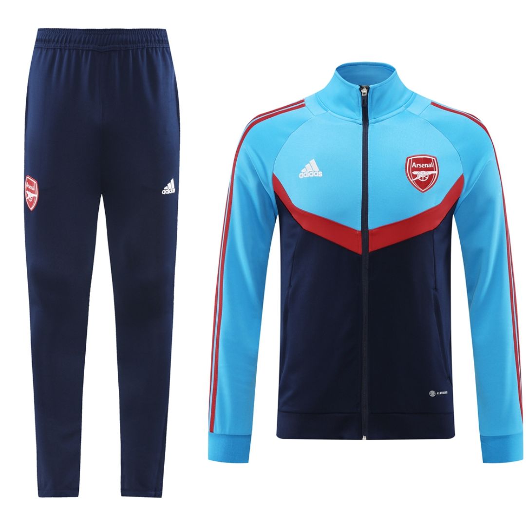 Arsenal Training Kit (Jacket+Pants) Blue 2024/25 - Reps Jerseys