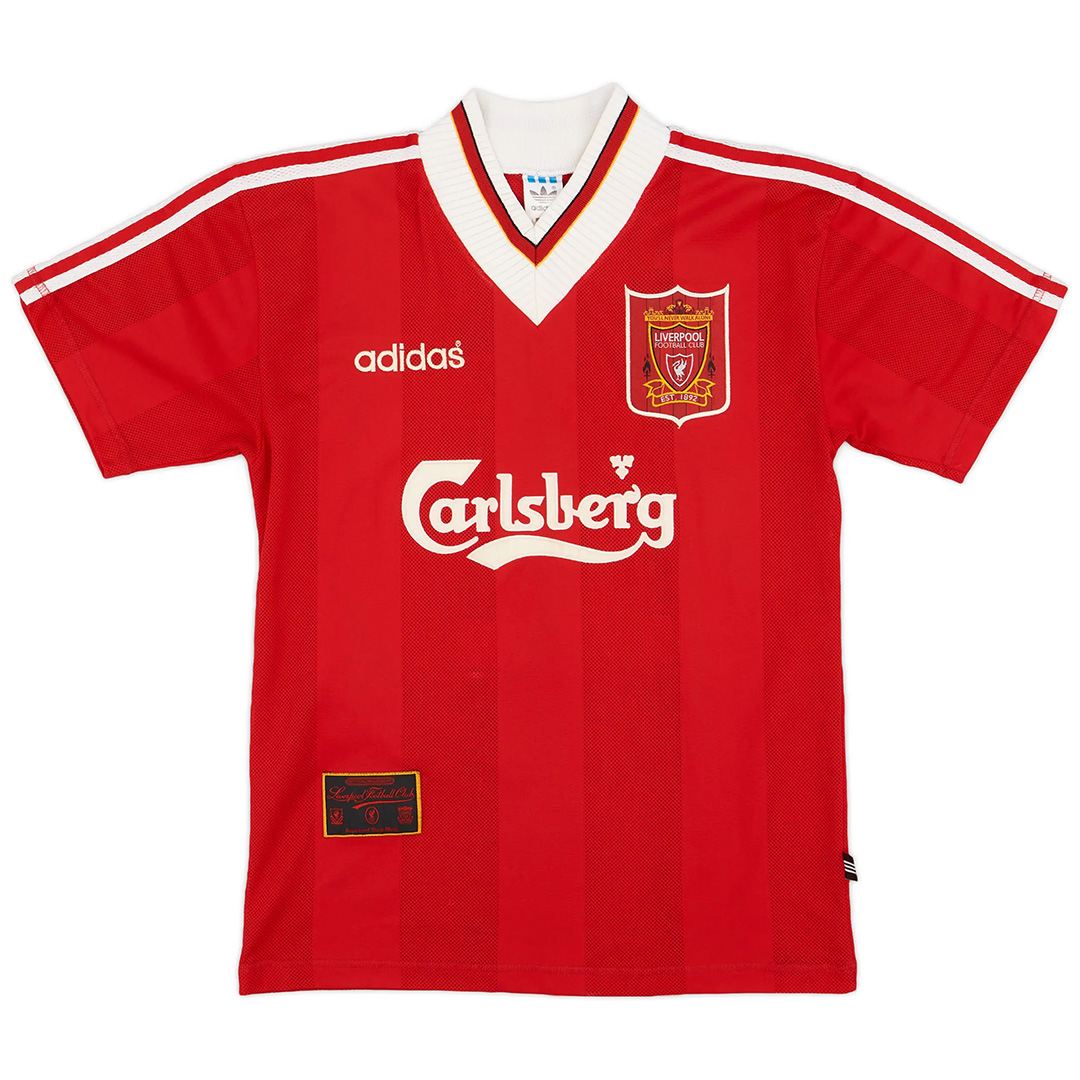 BARNES #10 Retro Liverpool Home Jersey 1995/96 - Reps Jerseys