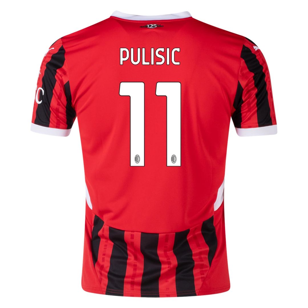 Pulisic #11 AC Milan Jersey Home 2024/25 - Reps Jerseys