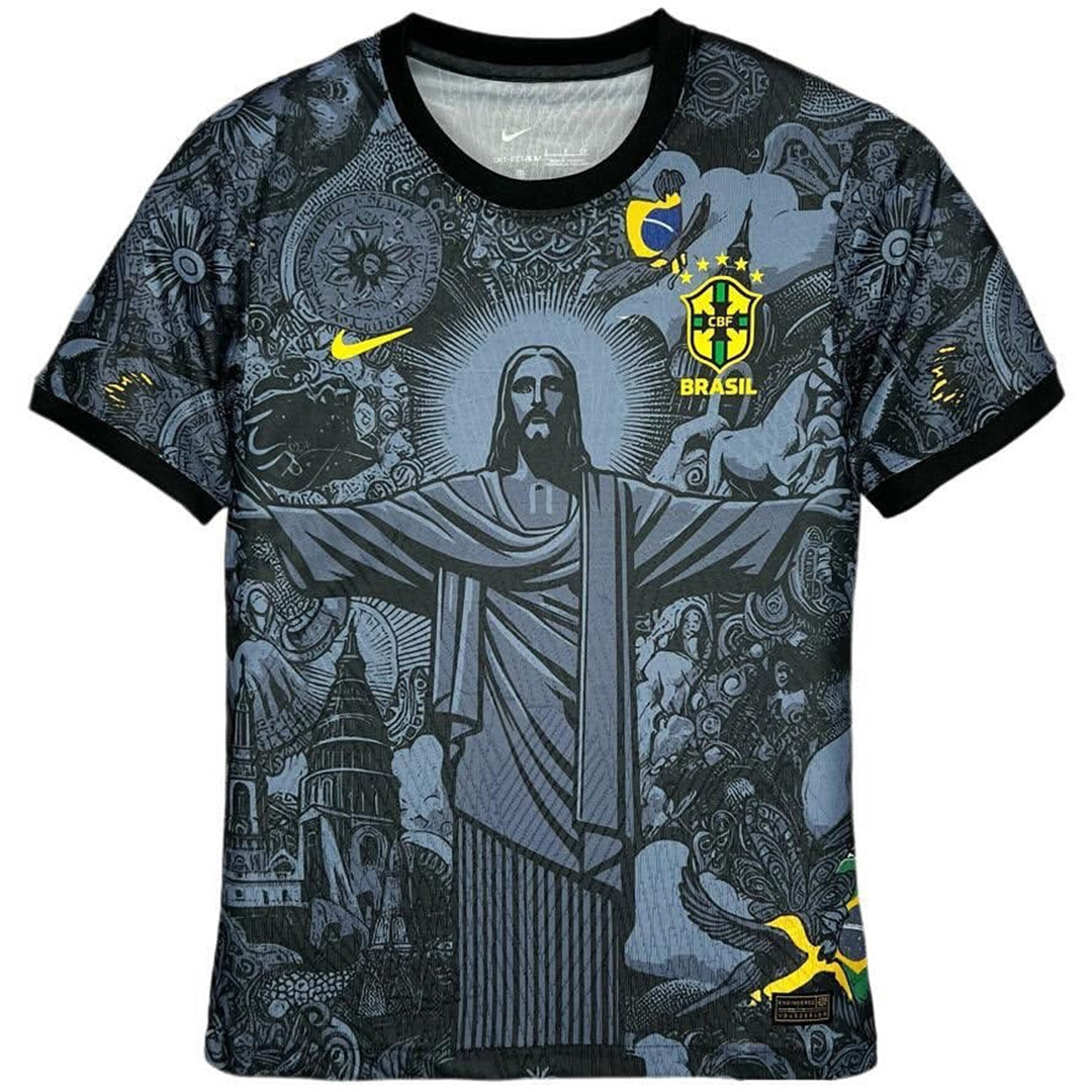 Brazil Christ the Redeemer Match Jersey 2024 - Reps Jerseys