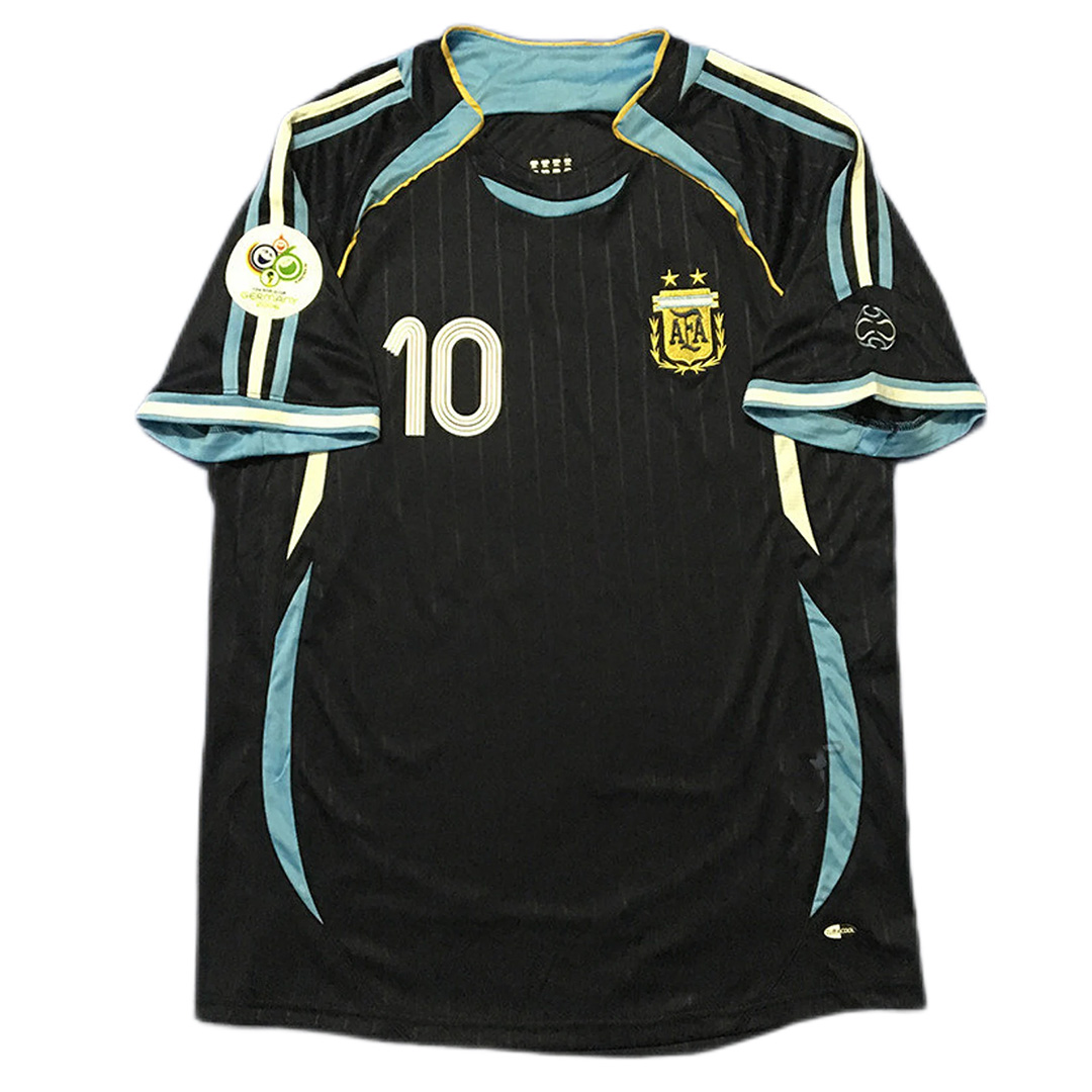 Argentina RIQUELME #10 Retro Jersey Away World Cup 2006 - Reps Jerseys