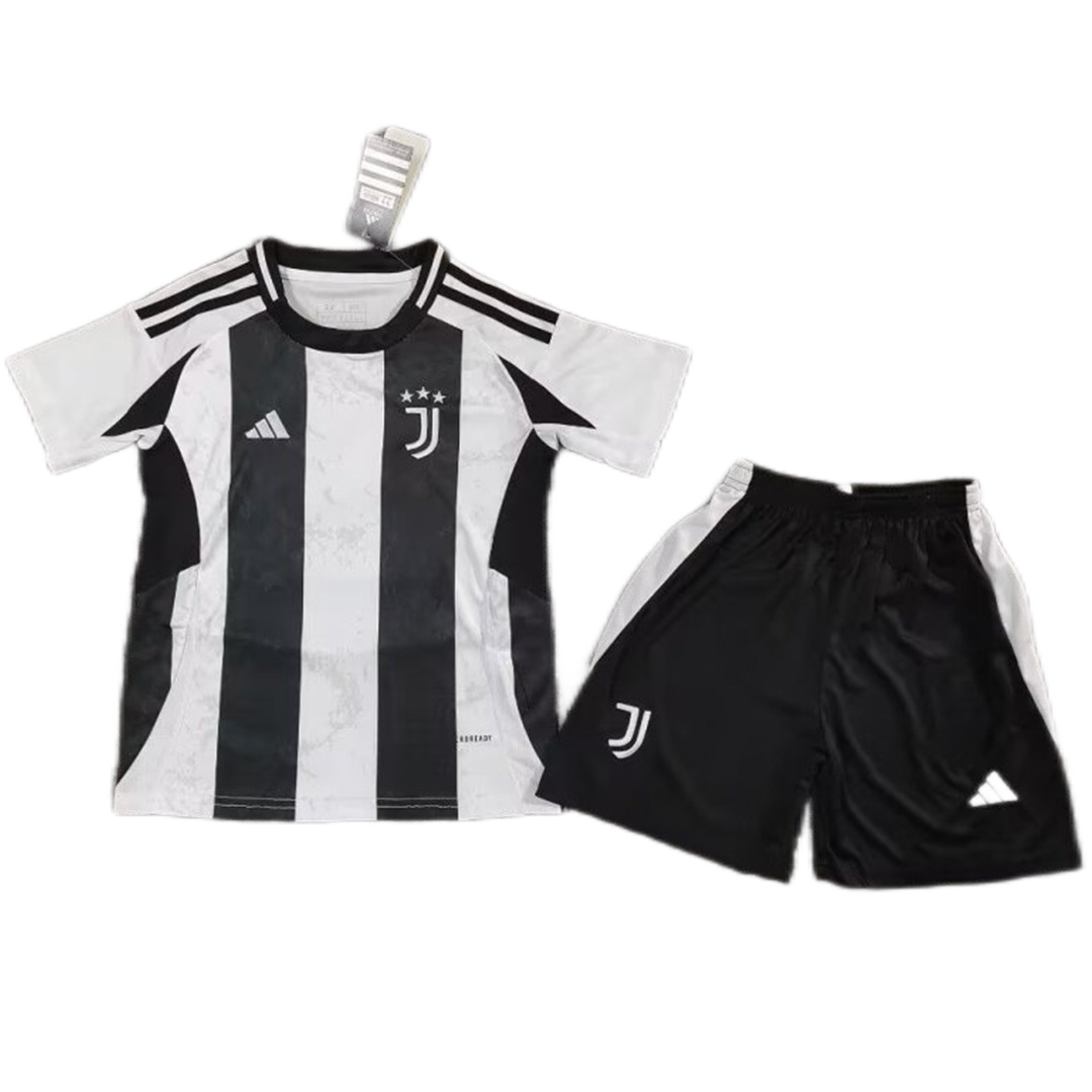 Kids Juventus Home Kit Jersey+Shorts 2024/25 - Reps Jerseys