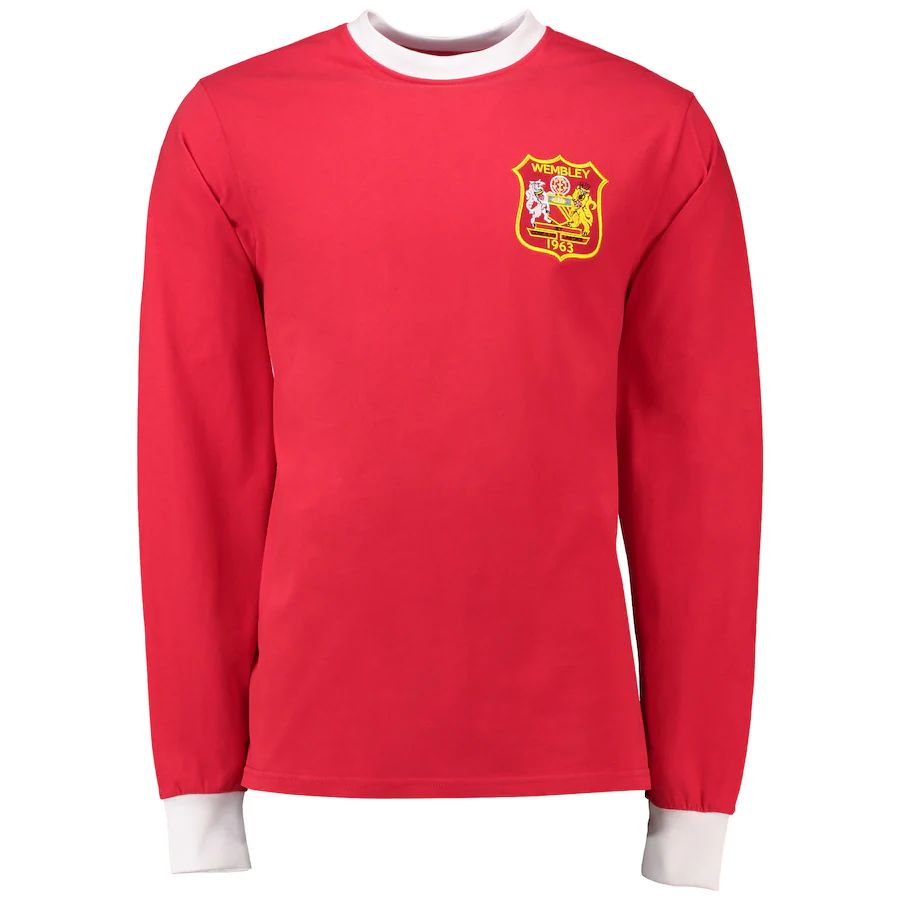 Manchester United FA Cup Final Retro Jersey 1963 - Reps Jerseys