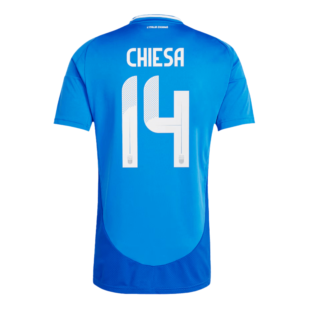 [Super Replica] CHIESA #14 Italy Home Jersey Euro 2024 - Reps Jerseys