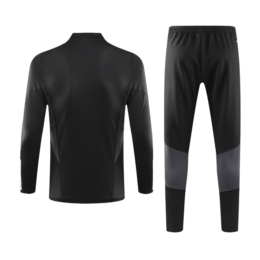 Kids Inter Miami CF Zipper Sweatshirt Kit(Top+Pants) Black 2023/24 - Reps Jerseys