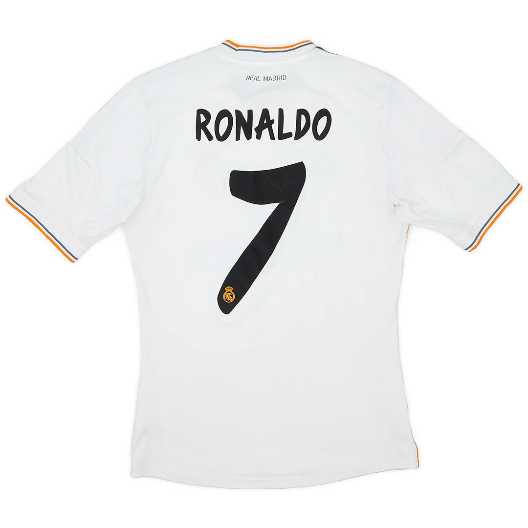 RONALDO #7 Retro Real Madrid Home Jersey 2013/14 - Reps Jerseys