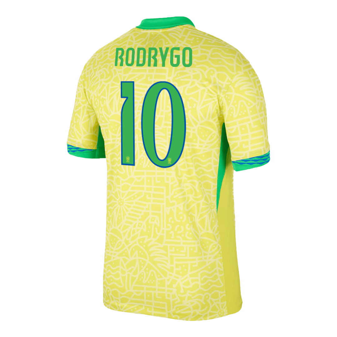 [Super Replica] RODRYGO #10 Brazil Home Jersey Copa America 2024 - Reps Jerseys