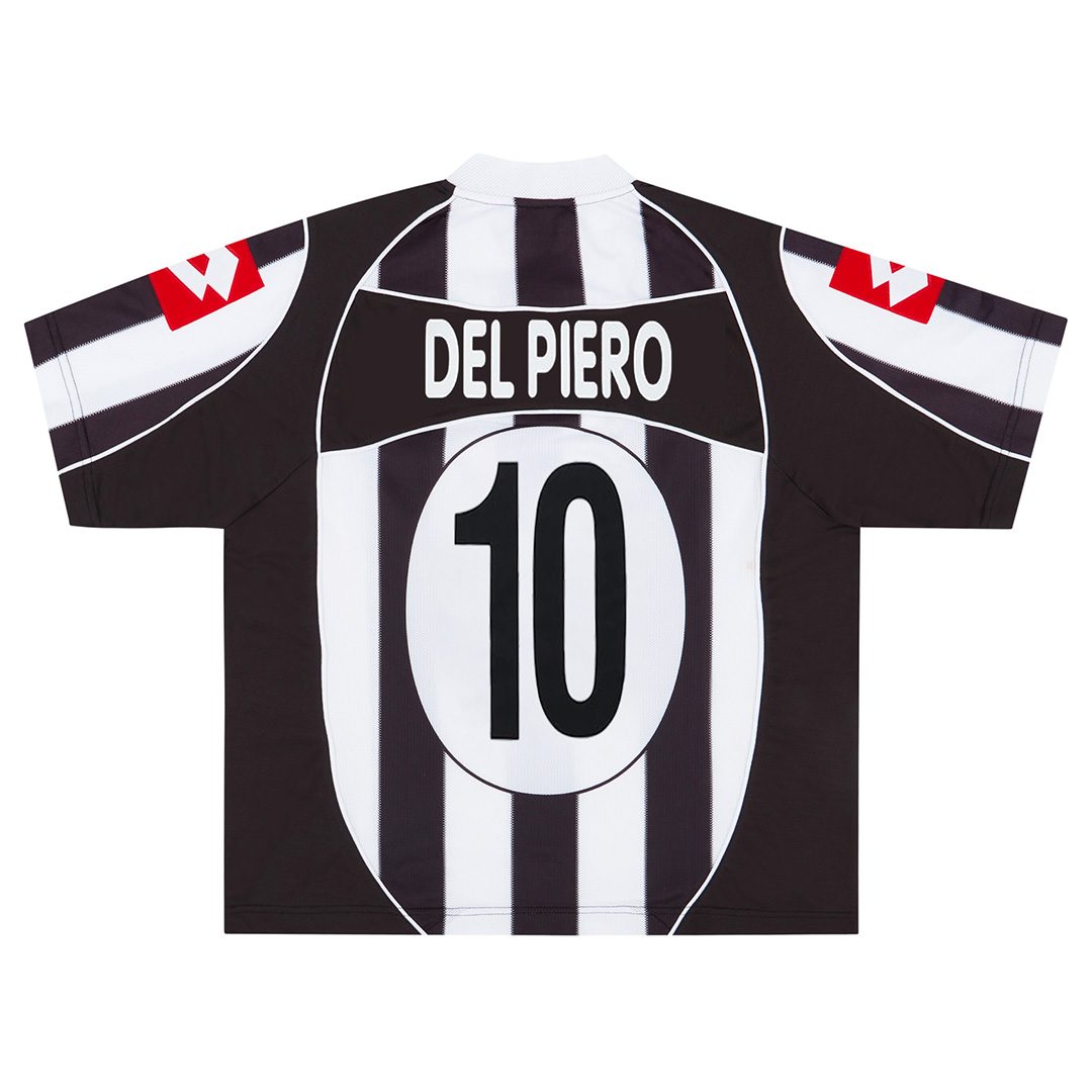 Del Piero #10 Retro Juventus Home Jersey 2002/03 - Reps Jerseys