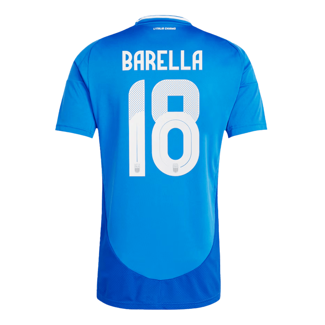 [Super Replica] BARELLA #18 Italy Home Jersey Euro 2024 - Reps Jerseys