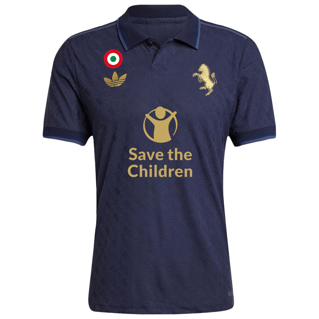 Juventus Third Save Children Sponsor Match Jersey 2024/25 - Reps Jerseys