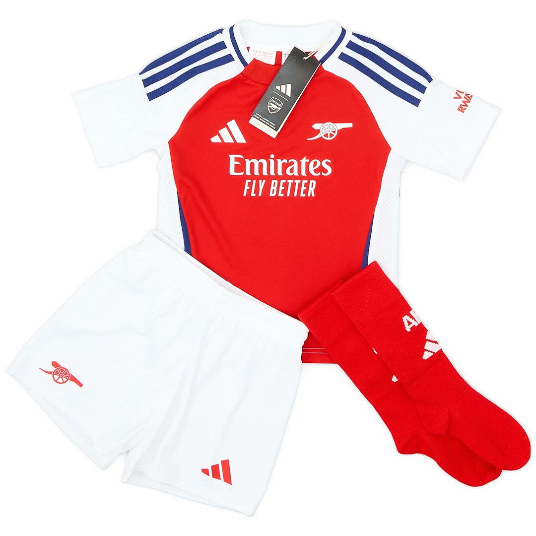 Kids Arsenal Home Full Jersey Kit 2024/25 - Reps Jerseys