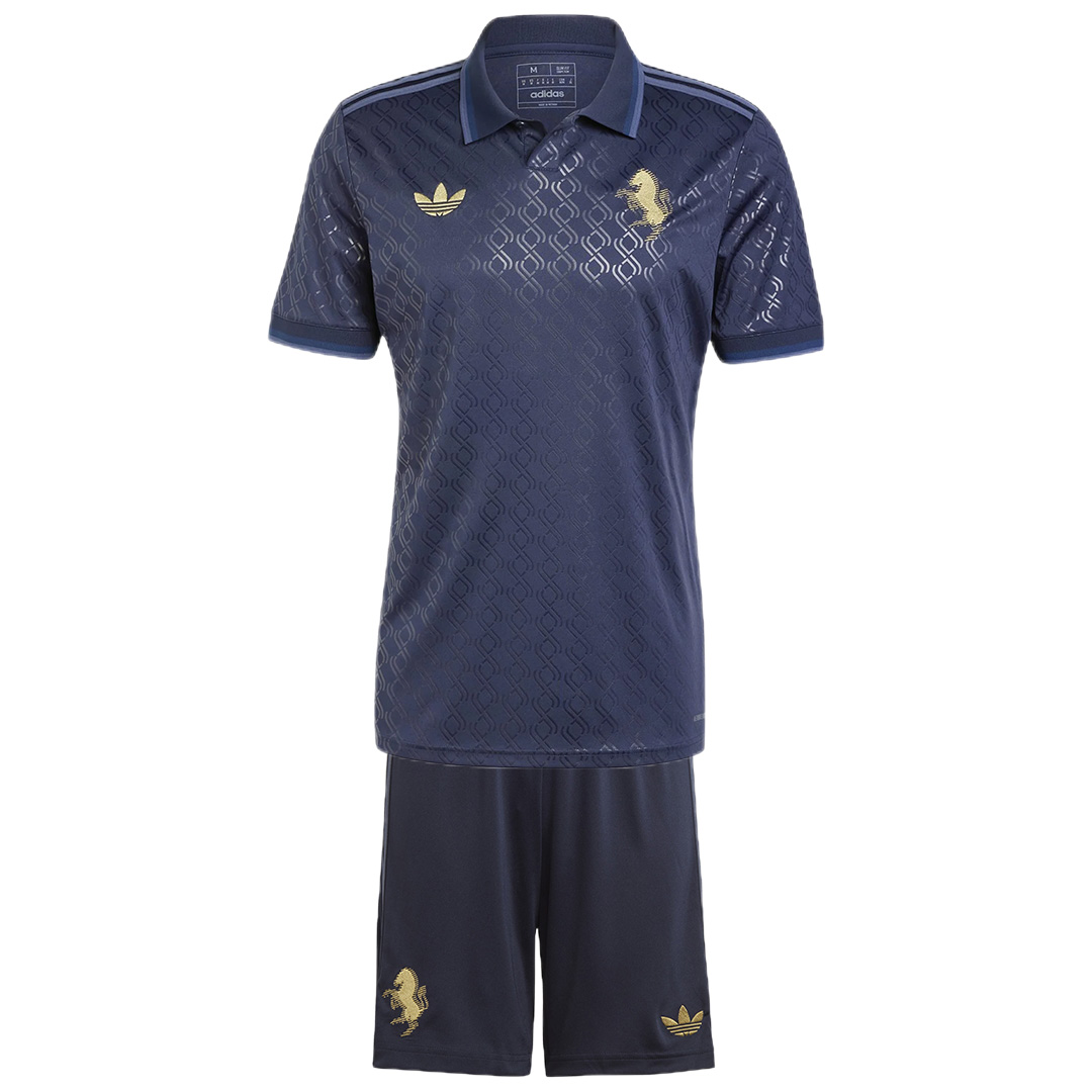 Kids Juventus Third Full Kit (Jersey+Shorts+Socks) 2024/25 - Reps Jerseys