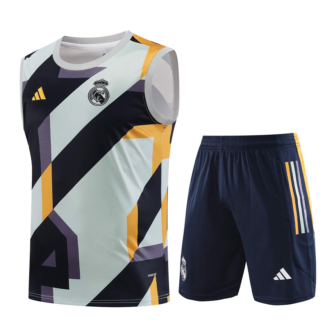 Real Madrid Sleeveless Training Kit (Top+Shorts) 2023/24 - Reps Jerseys