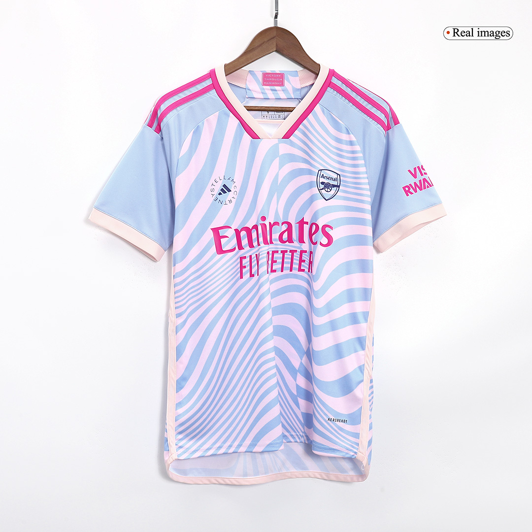 Men's Arsenal X Stella McCartney Away Jersey 2023/24 - Reps Jerseys