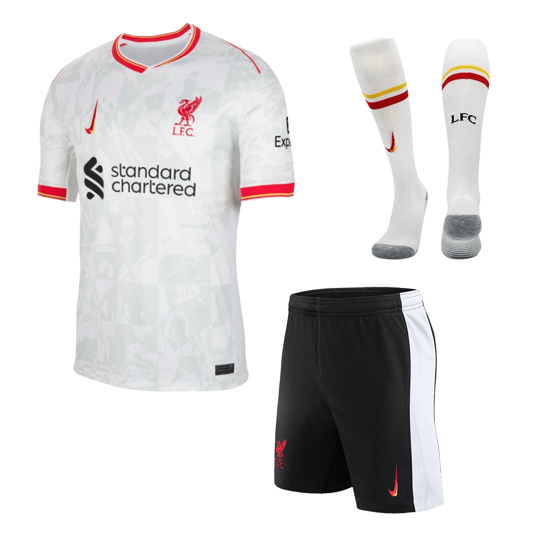 Liverpool Third Full Kit(Jersey+Shorts+Socks) 2024/25 - Reps Jerseys
