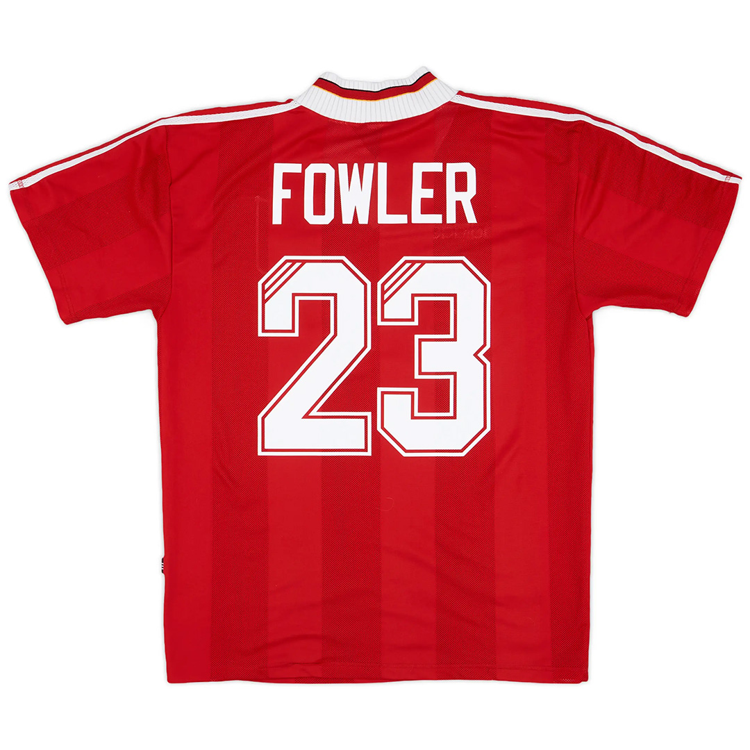 FOWLER #23 Retro Liverpool Home Jersey 1995/96 - Reps Jerseys