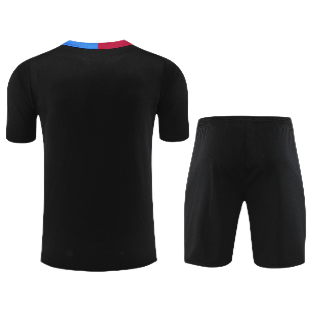Barcelona Training Jersey Kit Black 2024/25 - Reps Jerseys