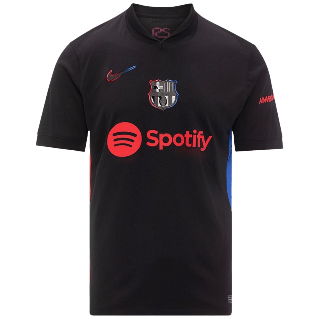 LAMINE YAMAL #19 Barcelona Away Jersey 2024/25 - UCL Font - Reps Jerseys