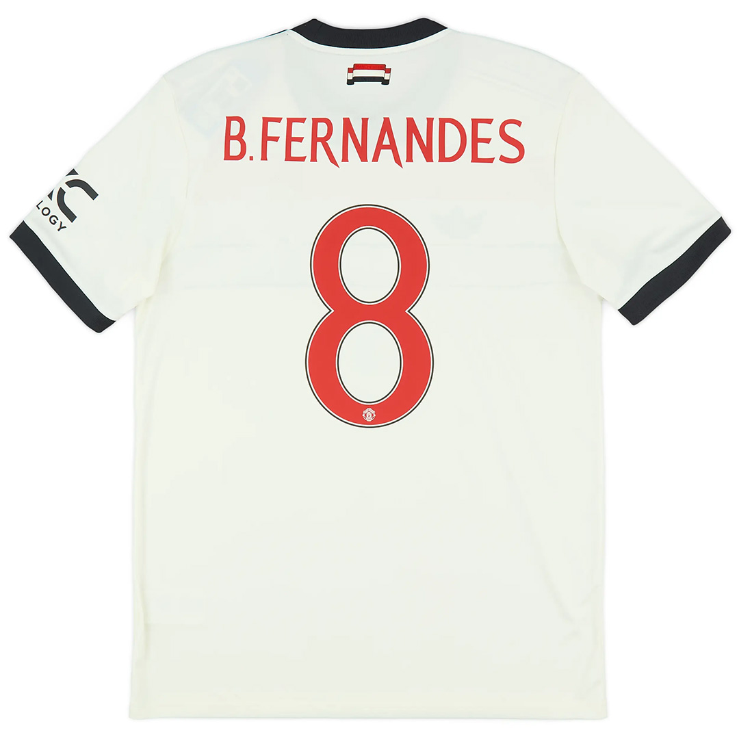 B.FERNANDES #8 Manchester United Third Jersey 2024/25 - Man United Font - Reps Jerseys