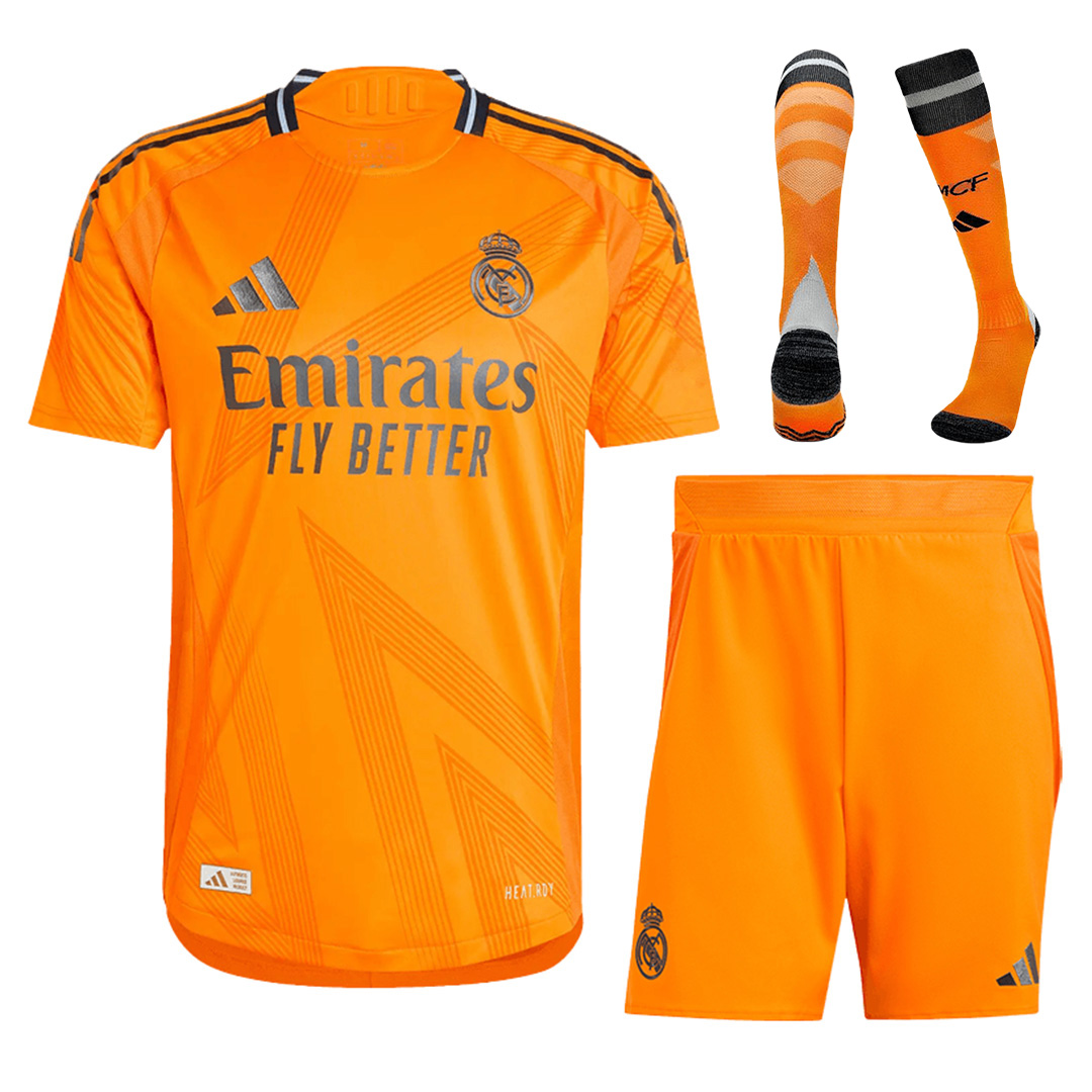 Real Madrid Away Match Jersey+Shorts+Socks Full Kit Player Version 2024/25 - Reps Jerseys